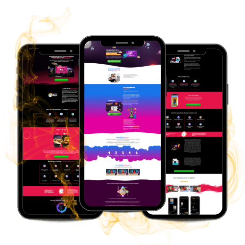 Páginas de Vendas Testadas e Validadas individualmente!